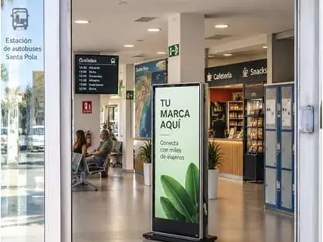 Mupi · Santa Pola